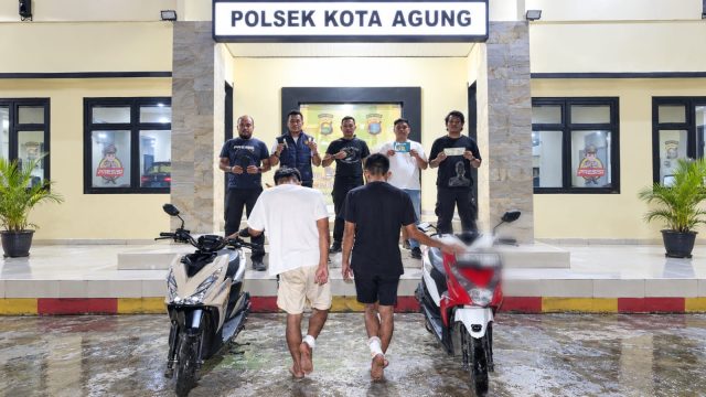 Polisi Tangkap 2 Maling Motor di Lokasi Lomba Burung Merpati di Tanggamus 