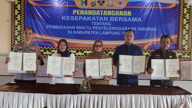 Pemkab Lampung Timur Sepakati Pembatasan Waktu Hiburan Malam