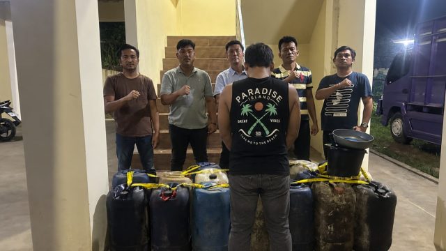 Jual Solar Subsidi Polisi Tangkap Seorang Pria di Tanggamus, 200 Liter BBM Disita